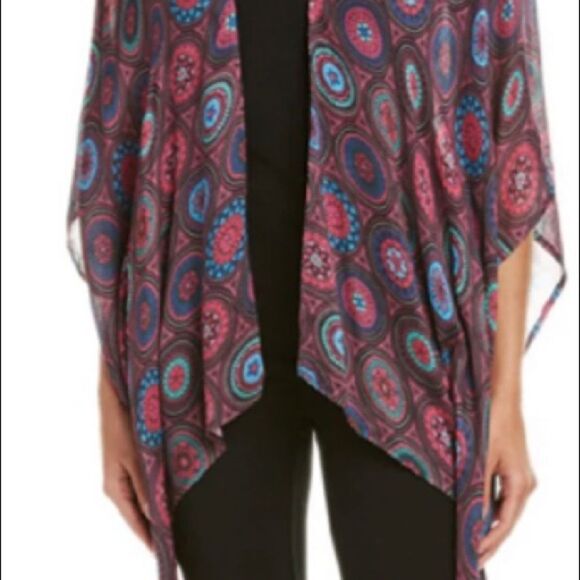 satva Akula kimono ocean depths print NWT, M/L - Picture 3 of 11